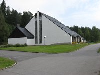  Alhems kyrka på Skogskyrkogården i Skellefteå.
